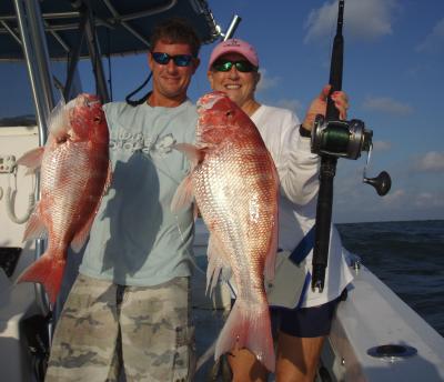 Two Snapper - One Drop to the Bottom